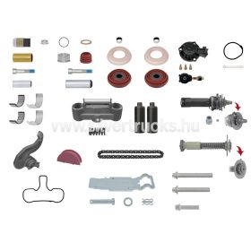 KNORR SB7 RADIAL Féknyereg javító készlet