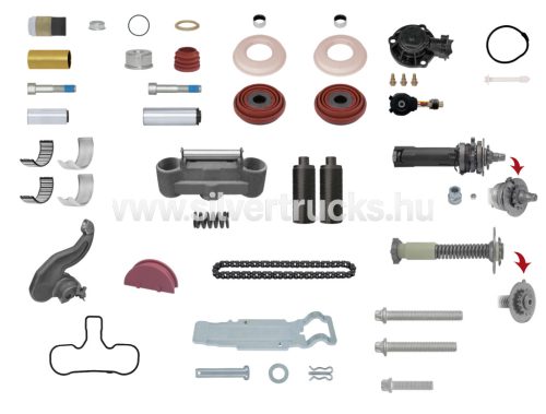 KNORR SB7 RADIAL Féknyereg javító készlet