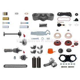 KNORR SL7 Féknyereg javító készlet