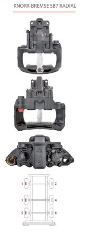 KNORR-BREMSE SB7 RADIAL - K040945K50