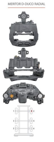 MERITOR D-DUCO Radial Jobb - LRG599