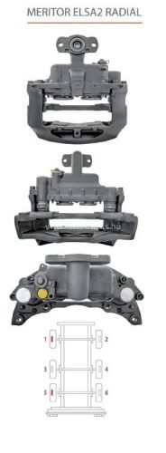 MERITOR ELSA2 RADIAL Bal - LRG662