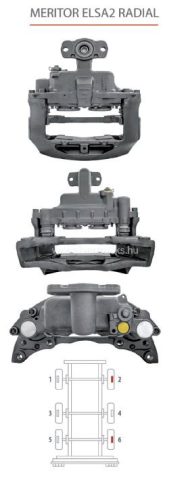 MERITOR ELSA2 RADIAL Jobb - LRG670