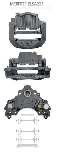 MERITOR ELSA225 Jobb - LRG729